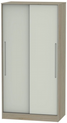 Product photograph of Monaco 2 Door Sliding Wardrobe from Choice Furniture Superstore