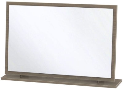 Product photograph of Monaco Toronto Walnut Large Dressing Mirror from Choice Furniture Superstore