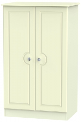 Product photograph of Pembroke Cream Midi Wardrobe from Choice Furniture Superstore