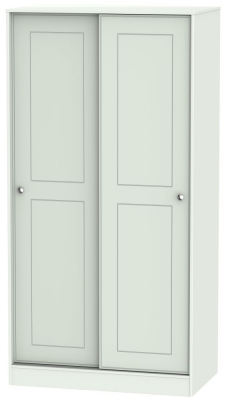 Product photograph of Victoria 2 Door Sliding Wardrobe - Grey Matt from Choice Furniture Superstore