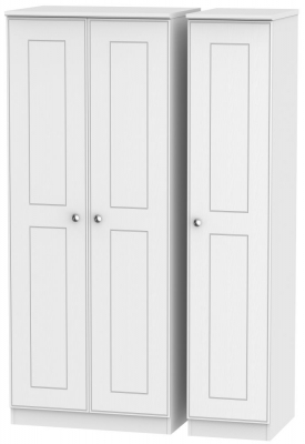 Product photograph of Victoria 3 Door Wardrobe from Choice Furniture Superstore
