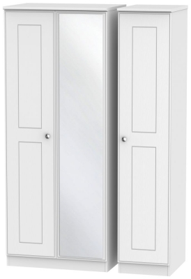 Product photograph of Victoria 3 Door Mirror Wardrobe from Choice Furniture Superstore