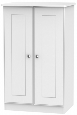 Product photograph of Victoria 2 Door Midi Wardrobe from Choice Furniture Superstore