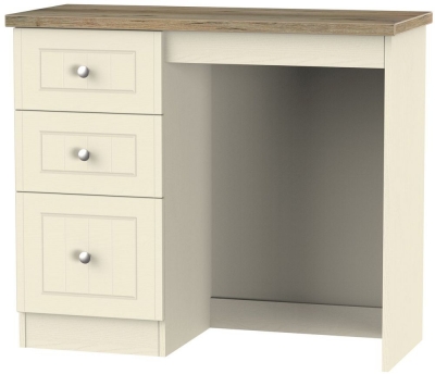 Product photograph of Vienna Single Pedestal Dressing Table from Choice Furniture Superstore