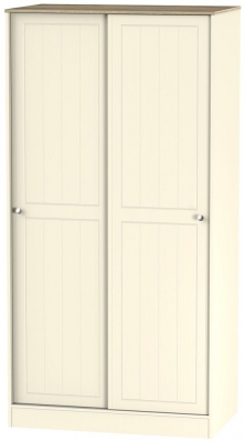 Product photograph of Vienna 2 Door Sliding Wardrobe from Choice Furniture Superstore