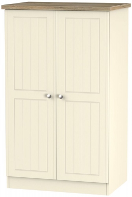 Product photograph of Vienna 2 Door Midi Wardrobe from Choice Furniture Superstore