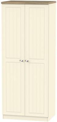 Product photograph of Vienna 2 Door Wardrobe from Choice Furniture Superstore