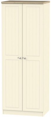 Product photograph of Vienna 2 Door Tall Wardrobe from Choice Furniture Superstore