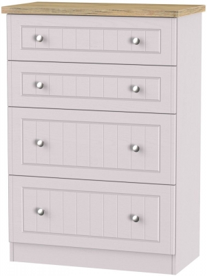 Product photograph of Vienna Cashmere 4 Drawer Deep Chest from Choice Furniture Superstore