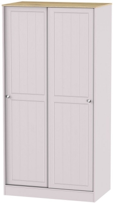 Product photograph of Vienna Cashmere 2 Door Sliding Wardrobe from Choice Furniture Superstore