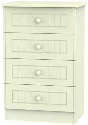 Product photograph of Warwick 4 Drawer Midi Chest from Choice Furniture Superstore