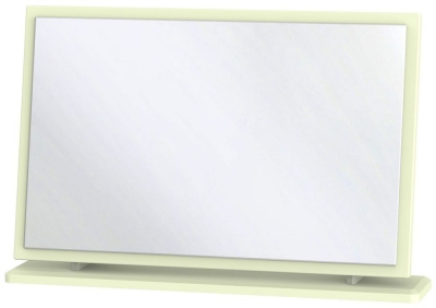 Product photograph of Warwick Cream Large Dressing Mirror from Choice Furniture Superstore