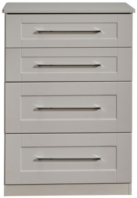 Product photograph of York Cashmere 4 Drawer Deep Chest from Choice Furniture Superstore