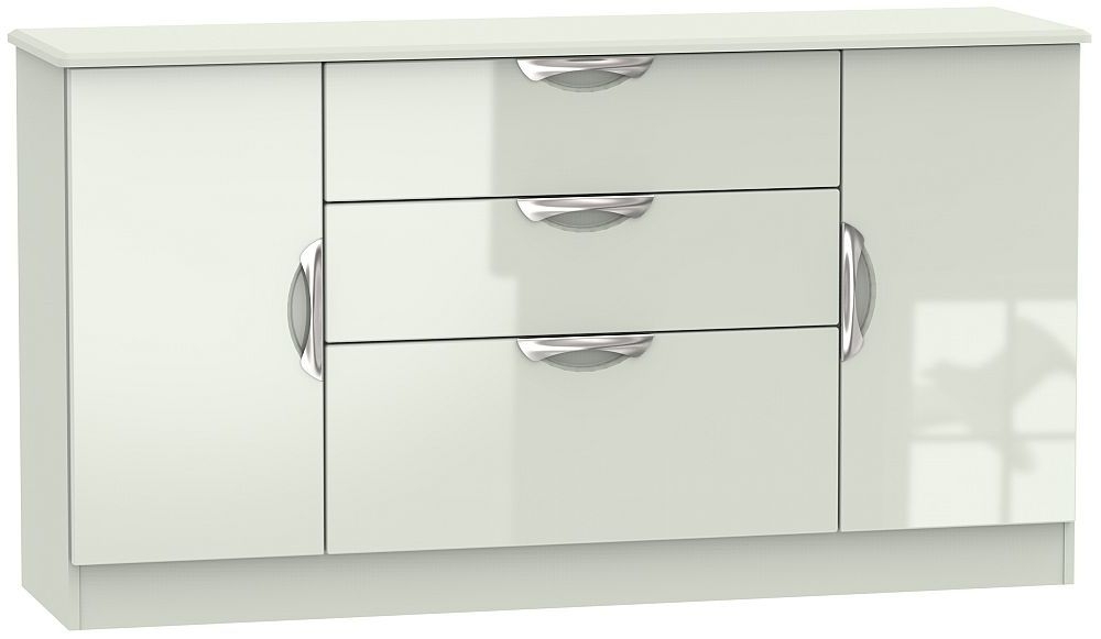 Camden Cashmere Wide Sideboard - 2 Doors