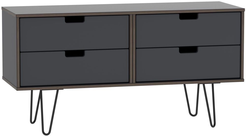 Shanghai Graphite Bed Box with Hairpin Legs