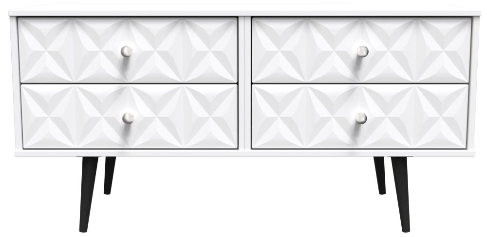 Pixel White Bed Box