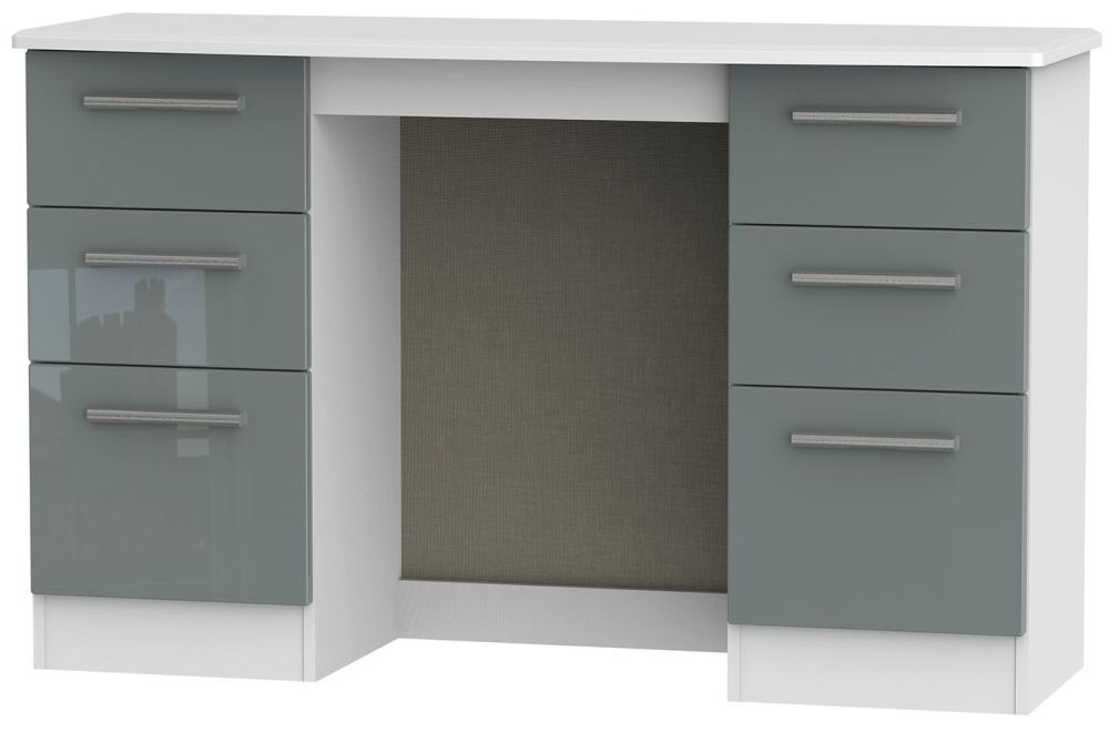 Grey high gloss on sale dressing table