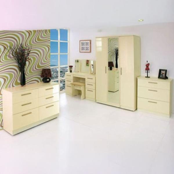 Welcome Furniture Knightsbridge High Gloss Cream