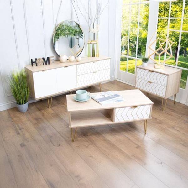 Welcome Furniture Jigsaw White and Bardolino