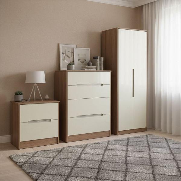 Welcome Furniture Monaco Kaschmir Matt and Carini Walnut