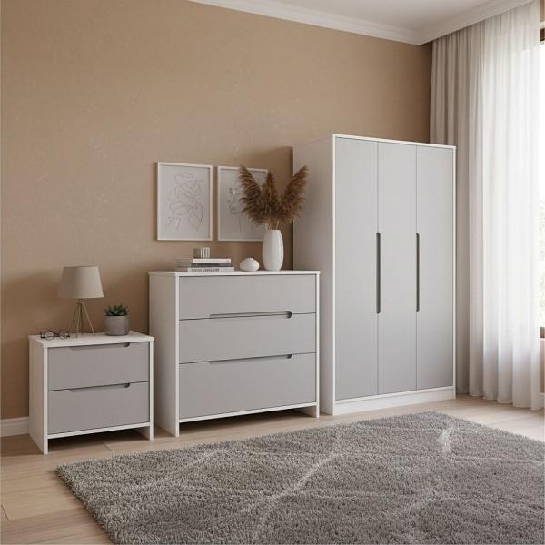 Welcome Furniture Monaco Grey Matt and White
