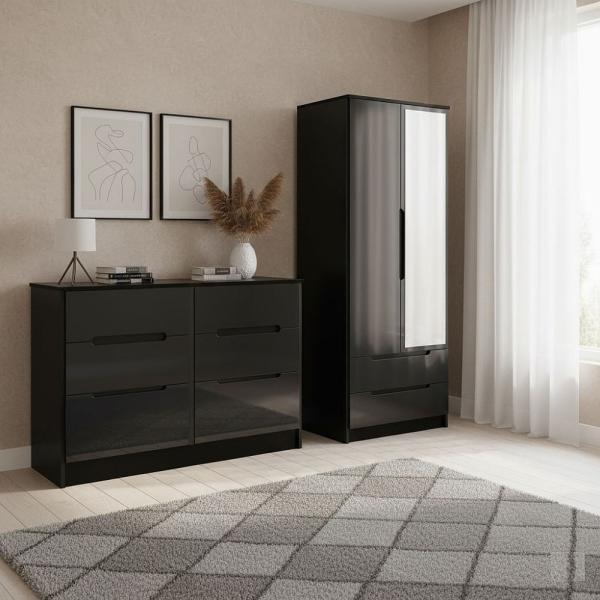 Welcome Furniture Monaco High Gloss Black