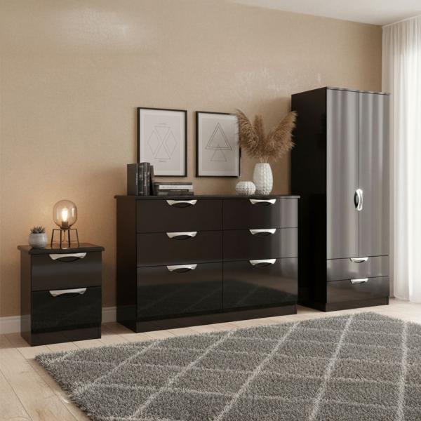 Welcome Furniture Camden High Gloss Black