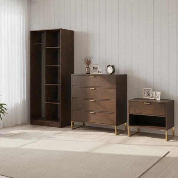 Welcome Furniture Diego Copper and Gold