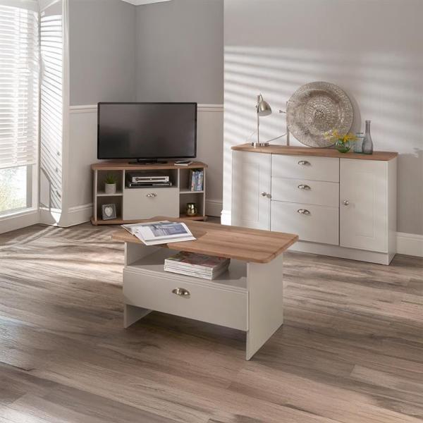 Welcome Furniture Victoria Grey Matt and Riviera Oak