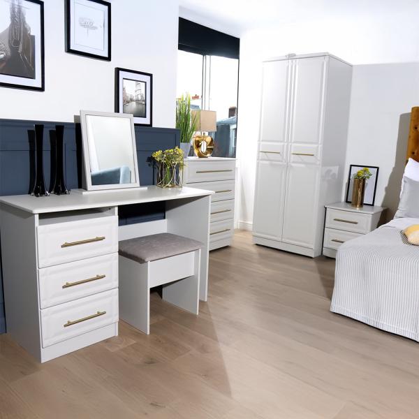 Welcome Furniture Faye White Ash