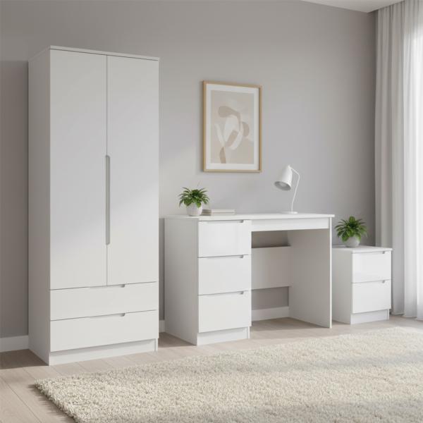 Welcome Furniture Milan White Gloss