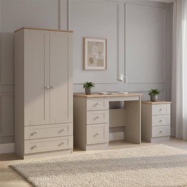 Welcome Furniture Sussex Cashmere Ash and Bardolino Oak
