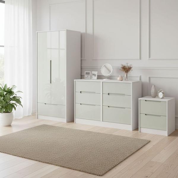 Welcome Furniture Monaco Kaschmir and White