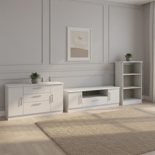 Welcome Furniture Knightsbridge Grey Matt Living