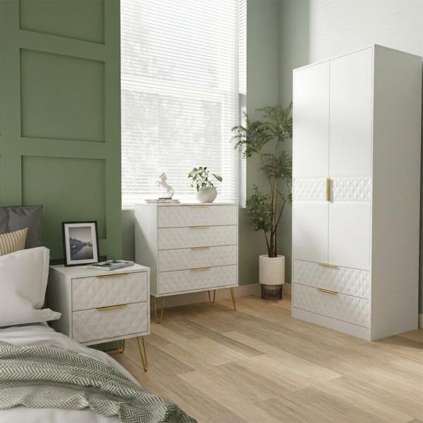 Welcome Furniture Harlequin White Matt