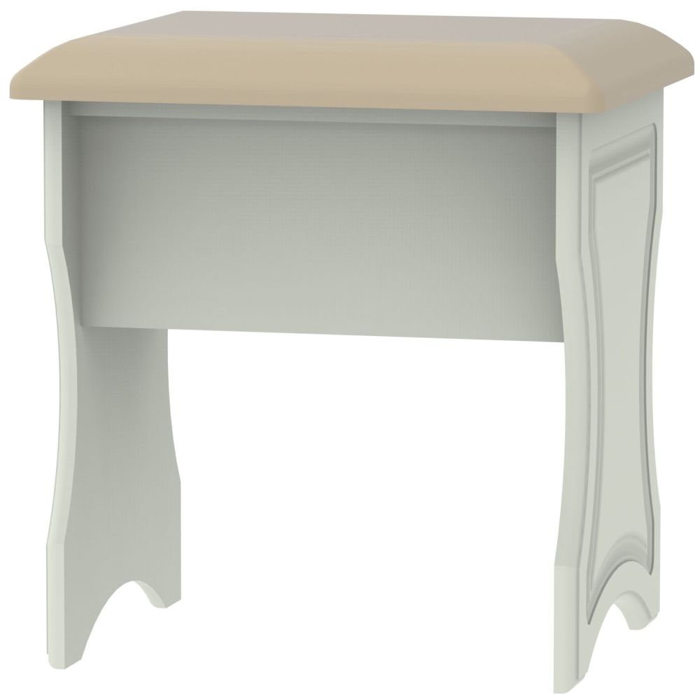 Balmoral Cashmere Dressing Padded Stool