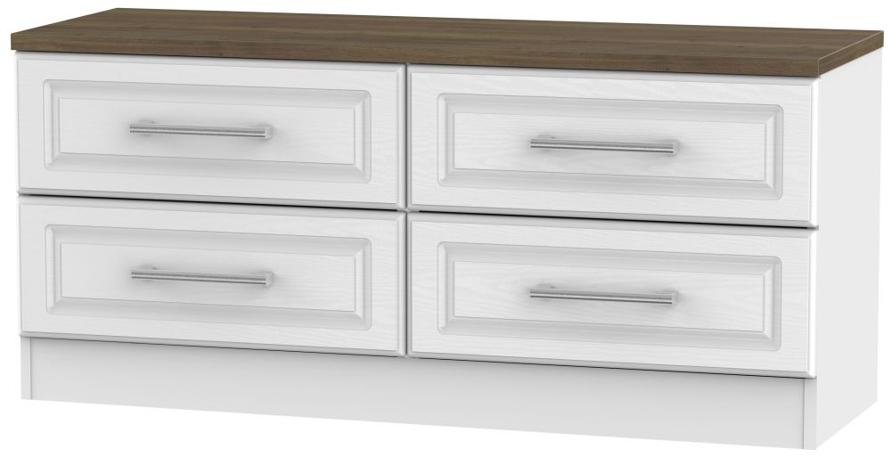 Kent White Ash and Oak Bed Box