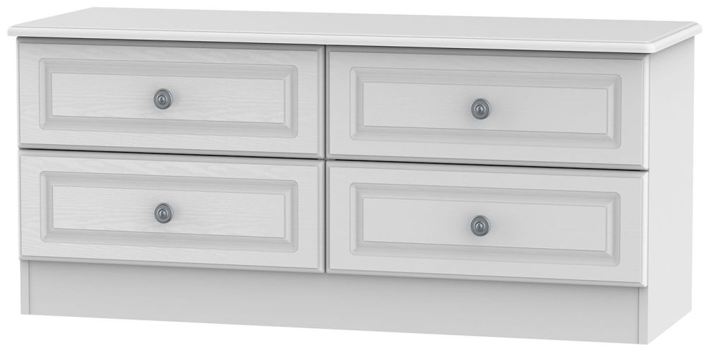 Pembroke White Bed Box