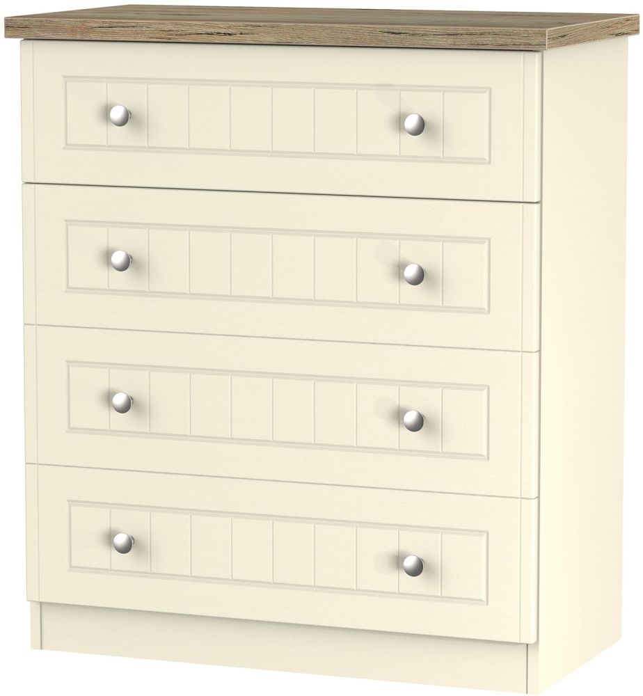 Vienna Cream 4 Drawer Chest