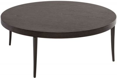 Product photograph of Gillmore Space Fitzroy Charcoal Round Coffee Table from Choice Furniture Superstore