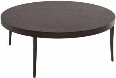 Gillmore Space Fitzroy Charcoal Round Coffee Table