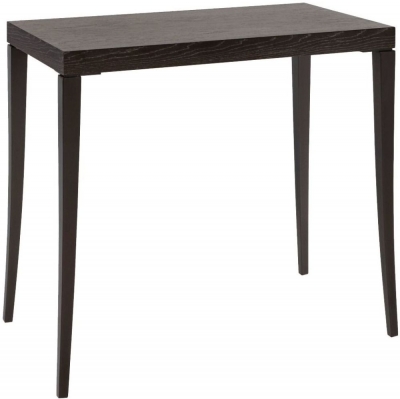 Product photograph of Gillmore Space Fitzroy Charcoal Small Console Table from Choice Furniture Superstore