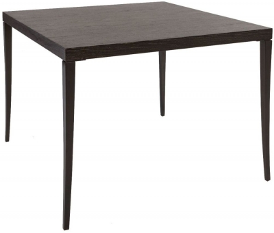 Product photograph of Fitzroy Charcoal 4 Seater Square Dining Table from Choice Furniture Superstore