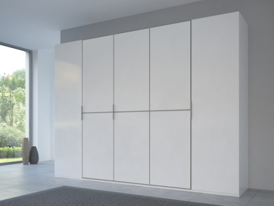 Product photograph of 20up Front 1a Wardrobe With Matt White Front from Choice Furniture Superstore