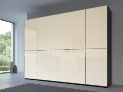 Product photograph of 20up Front 2a Wardrobe With Matt Glass Front from Choice Furniture Superstore