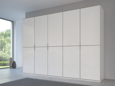 Product photograph of 20up Front 2a Wardrobe With Matt White Front from Choice Furniture Superstore