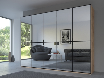 Product photograph of 20up Front 2a Wardrobe With Mirror Front from Choice Furniture Superstore