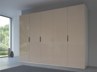 Product photograph of Rauch 20up Front 3b Wardrobe With Matt Glass Front from Choice Furniture Superstore