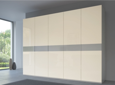 Product photograph of 20up Front 4a Wardrobe With Matt Glass Front from Choice Furniture Superstore