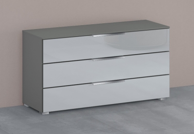 Product photograph of 20up Cupboard With High Gloss Front - H 64cm from Choice Furniture Superstore